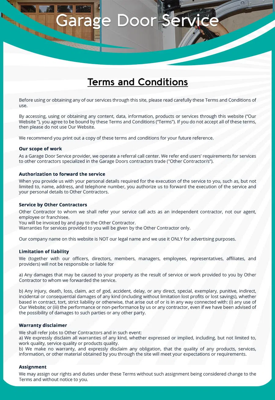 Garage Door Mobile Service Repair Chanhassen, MN 612-444-1868